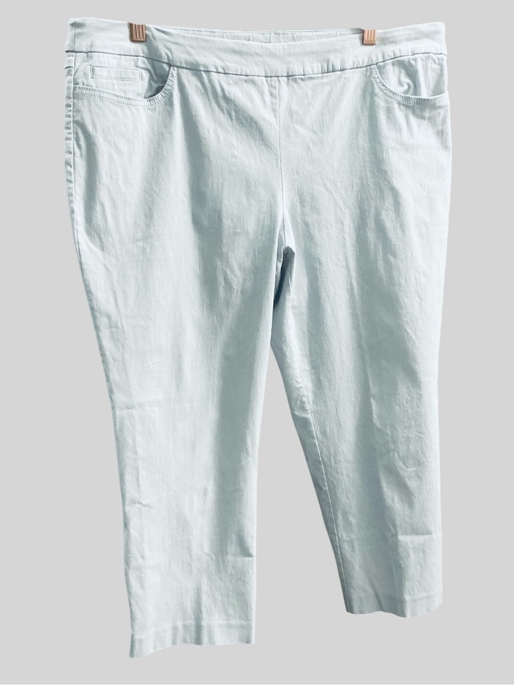 Off White Renaud Stretchy Jean Style Capris